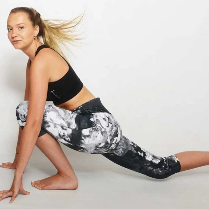 Capri Leggings Black Orchid