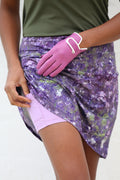 A-Line Art Golf Skort Forget Me Not