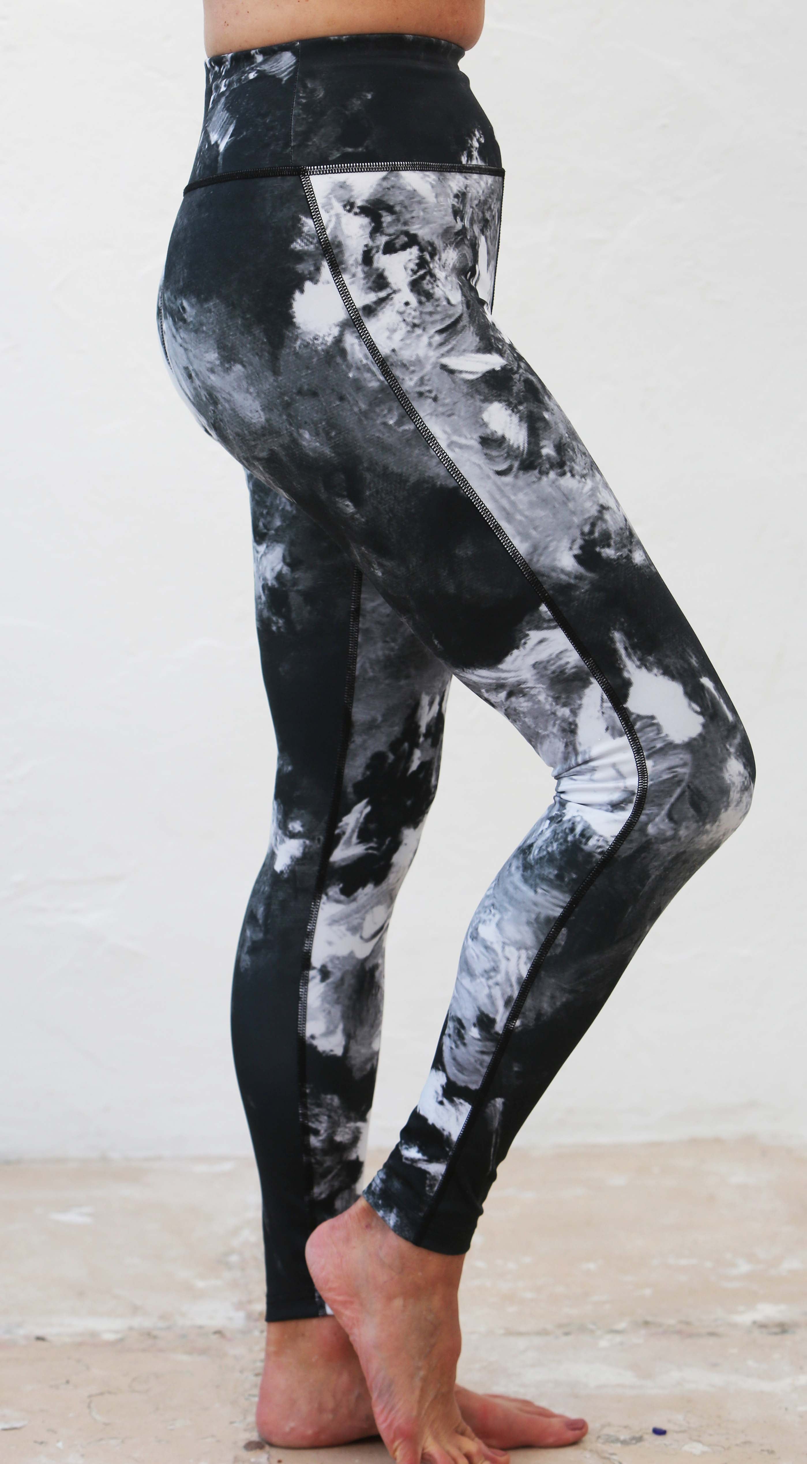 Long Leggings Black Orchid