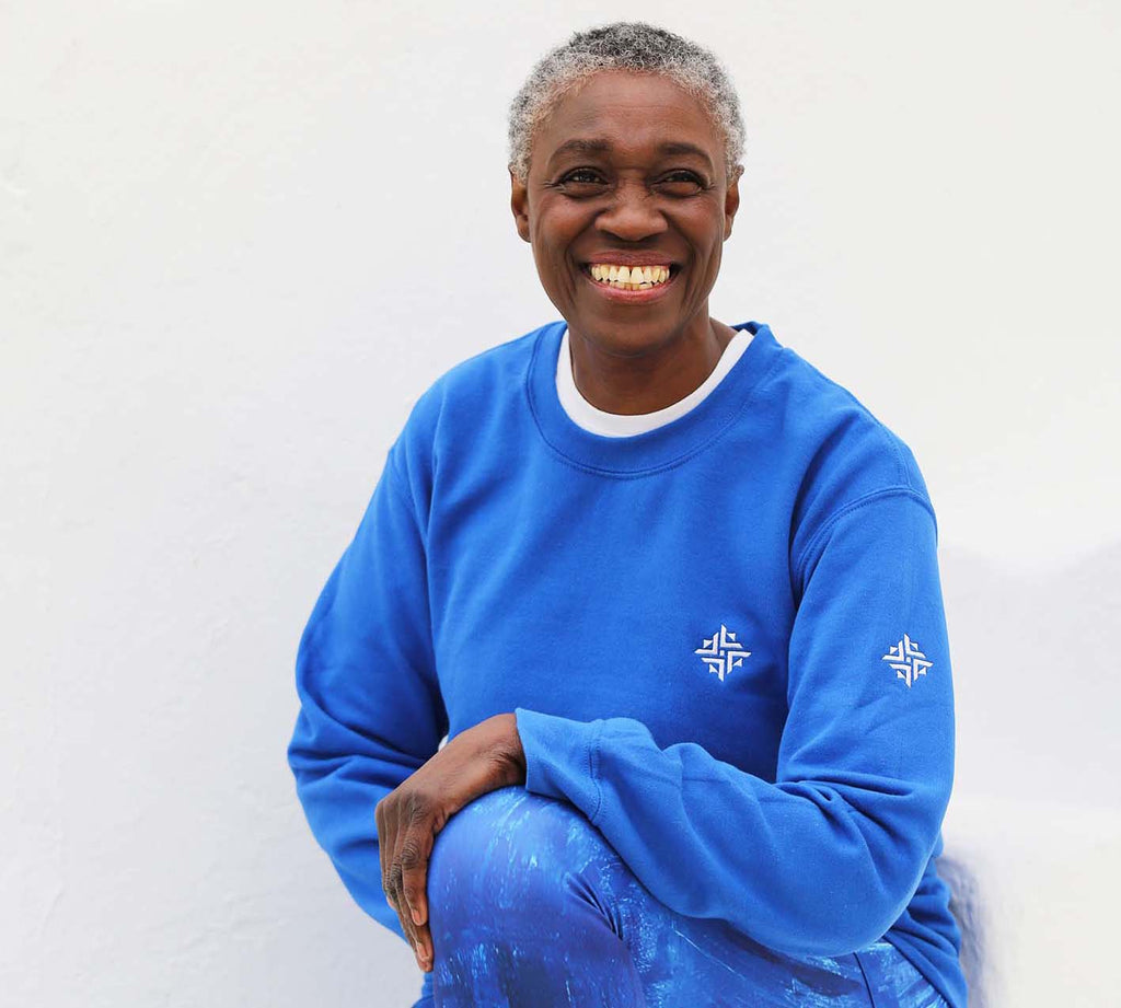 Women's Crew Neck Sweatshirt – Blue