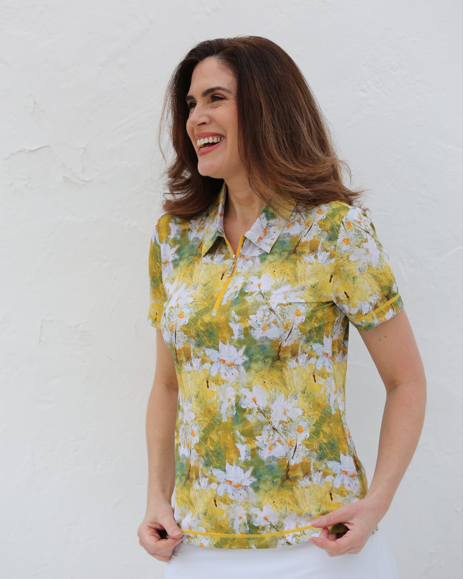 Daisies Polo Tshirt