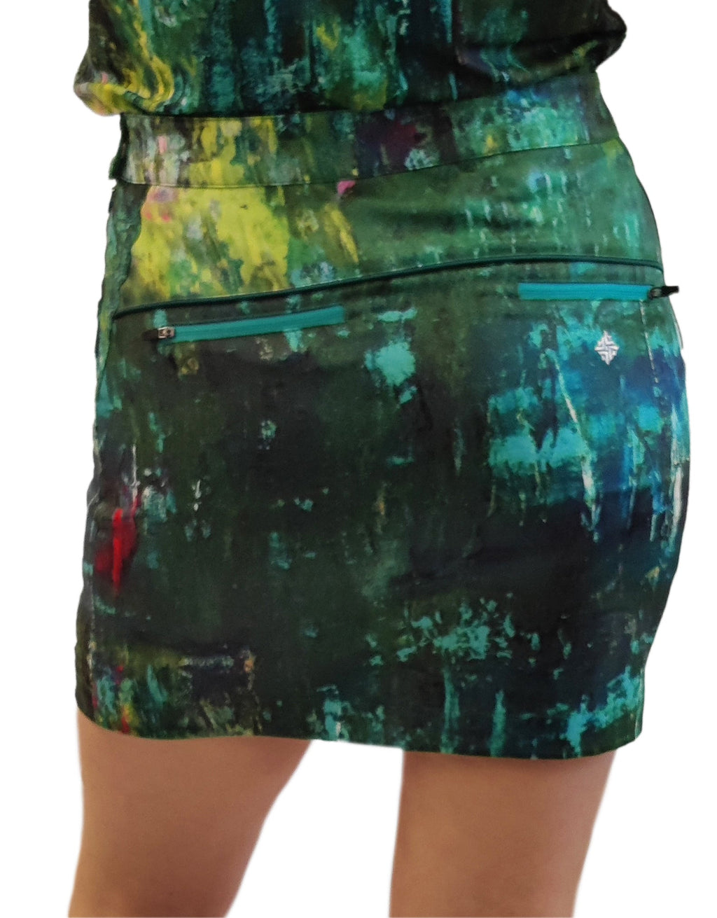 Women's Straight Golf Skirt 16" - Pause & Reflect