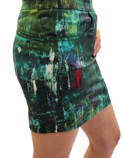 Women's Straight Golf Skirt 16" - Pause & Reflect