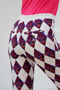 Harlequin Golf Pedal Pusher Flamenco
