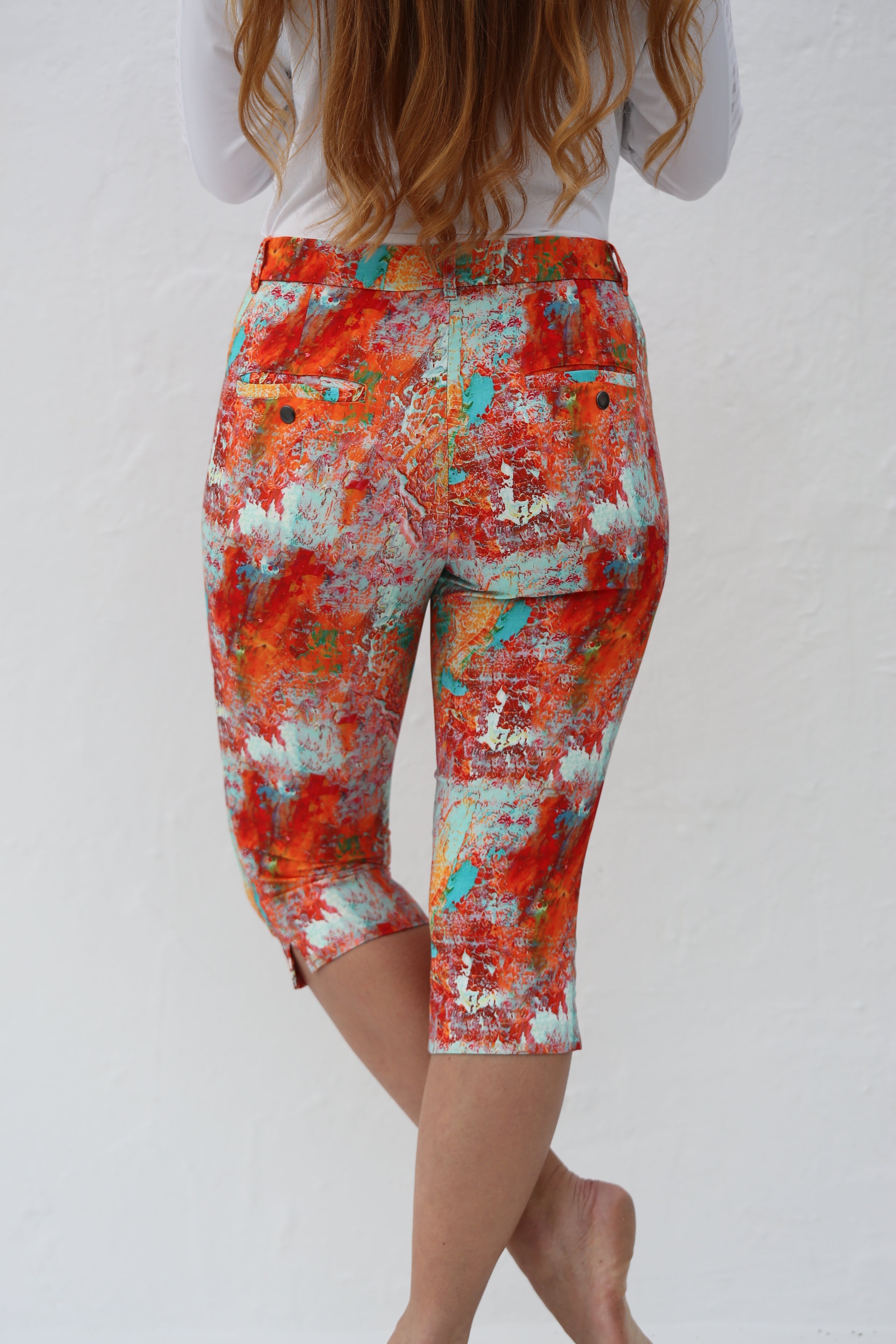 Golf Pedal Pushers Zanzibar