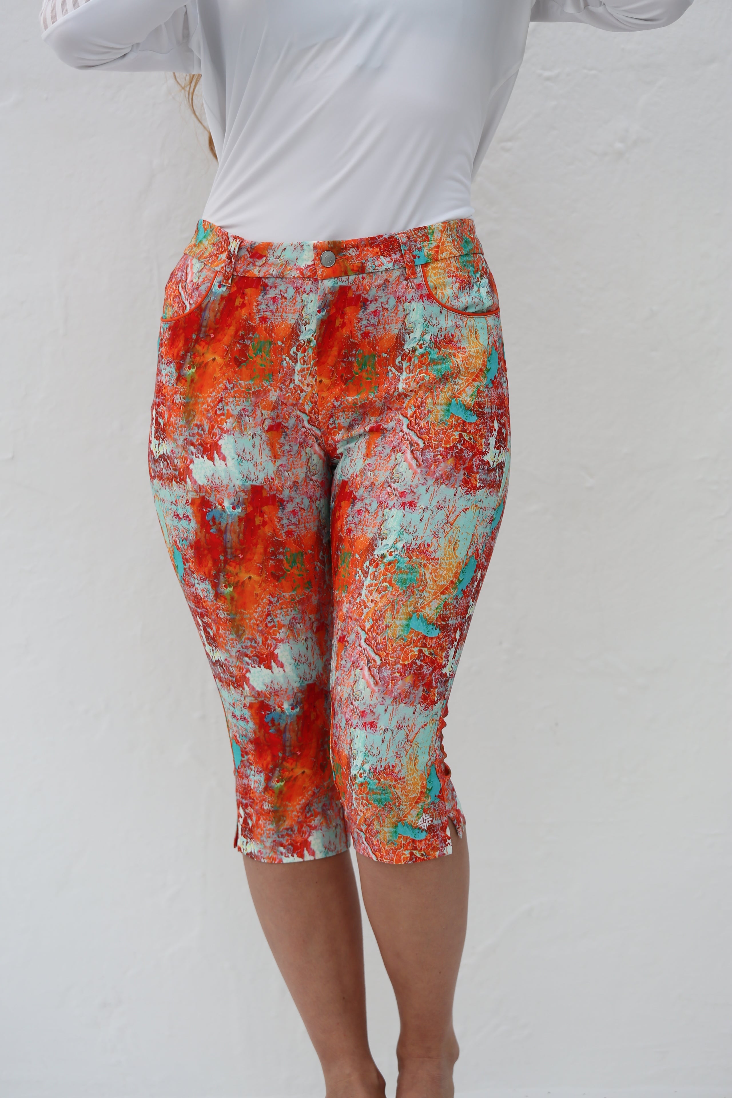 Golf Pedal Pushers Zanzibar