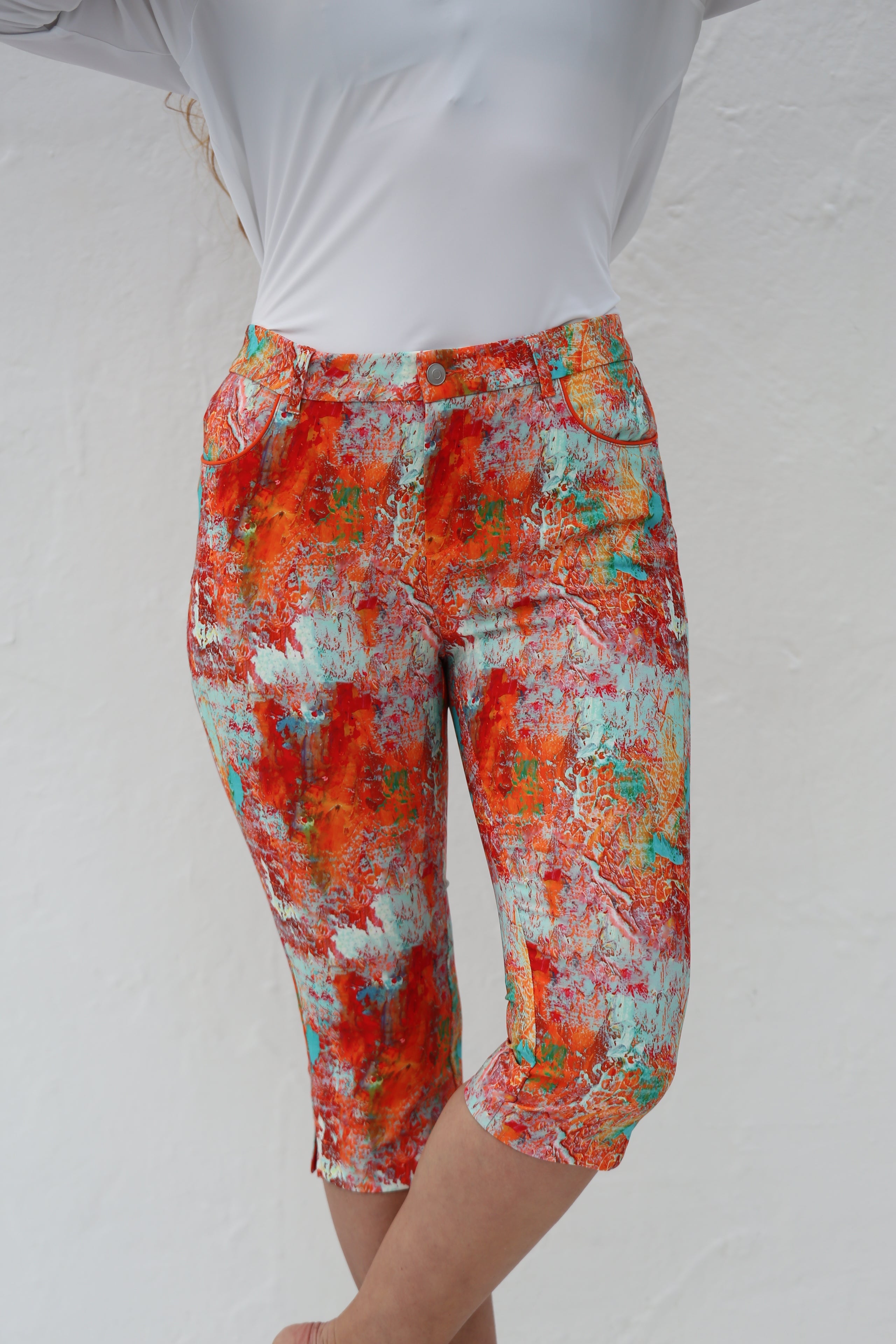 Golf Pedal Pushers Zanzibar