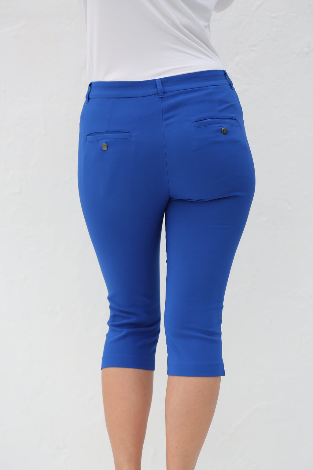 Women's Golf Pedal Pushers - Cobalt