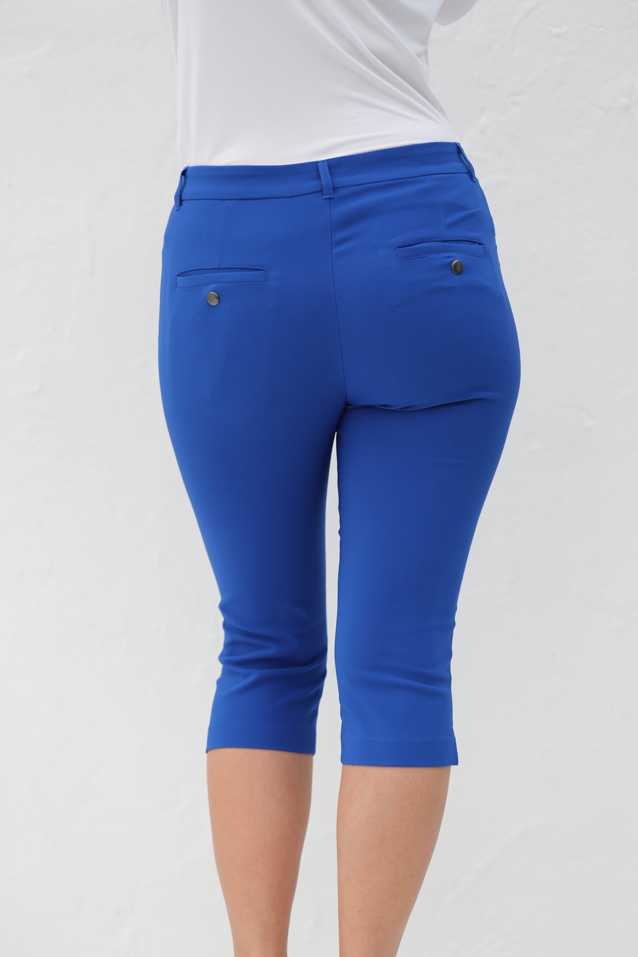 Women's Golf Pedal Pushers - Cobalt