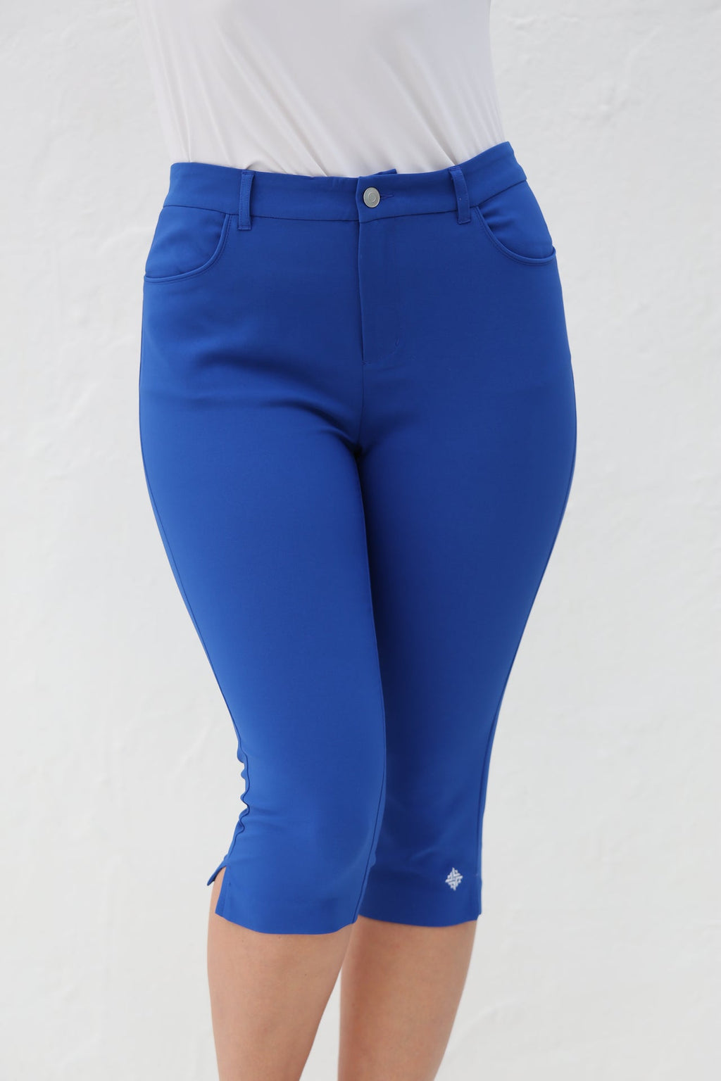 Women's Golf Pedal Pushers - Cobalt