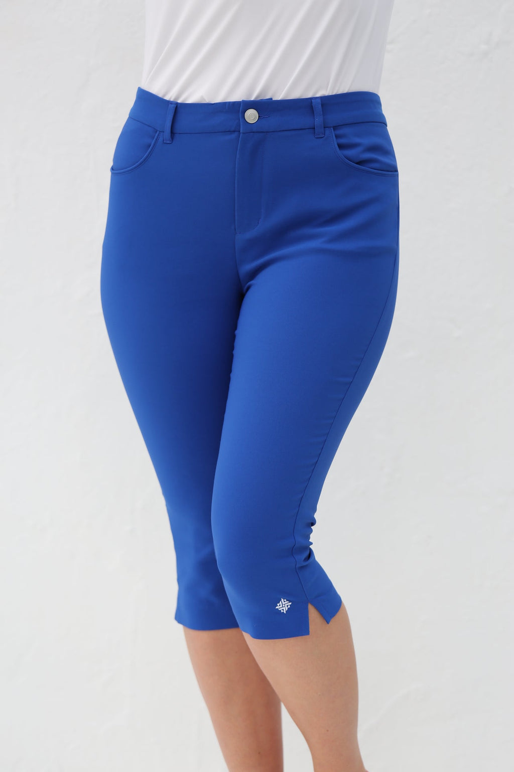 Women's Golf Pedal Pushers - Cobalt