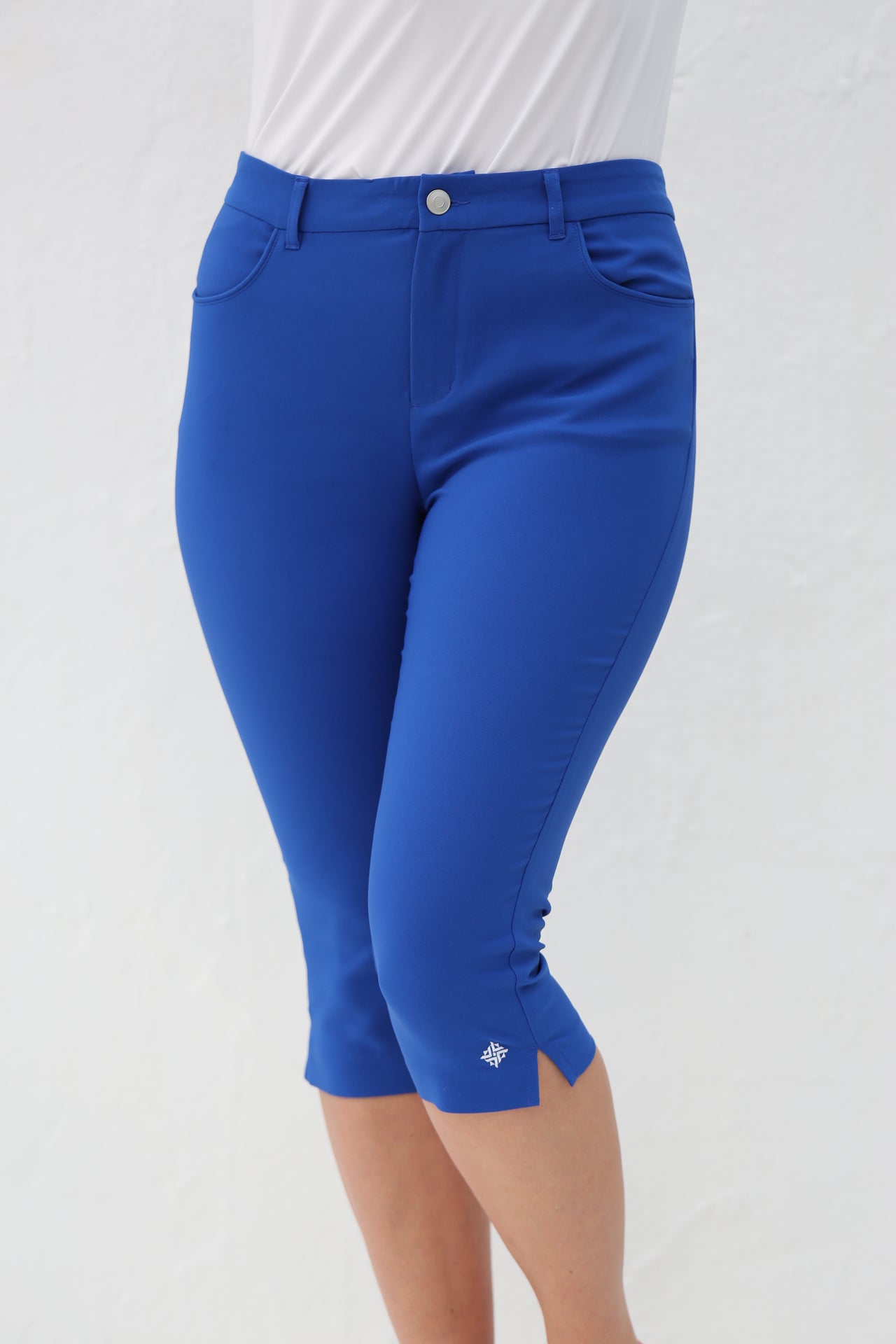 Women's Golf Pedal Pushers - Cobalt