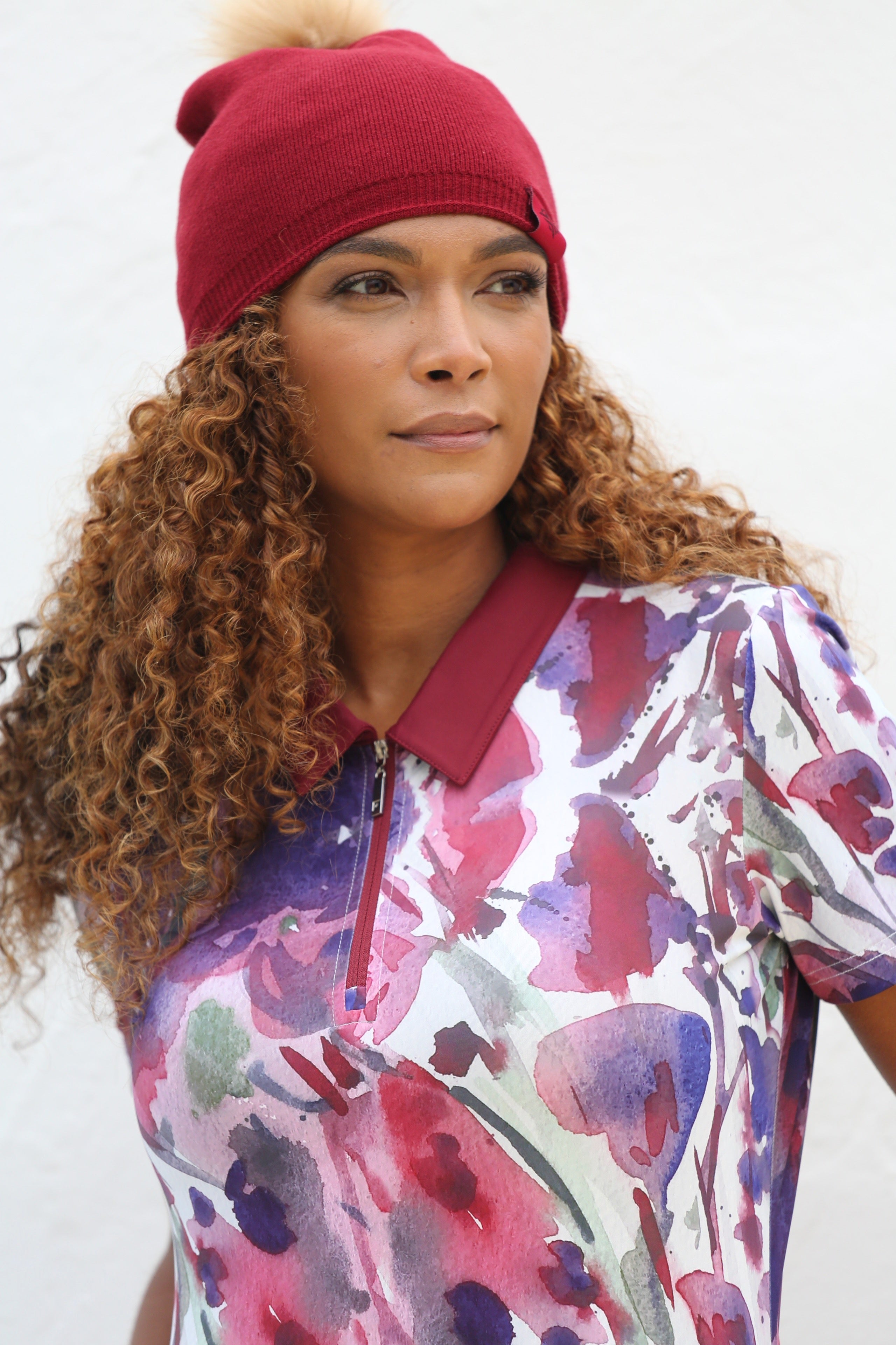 Women's Short Sleeve Frill Golf Dress – Anemone