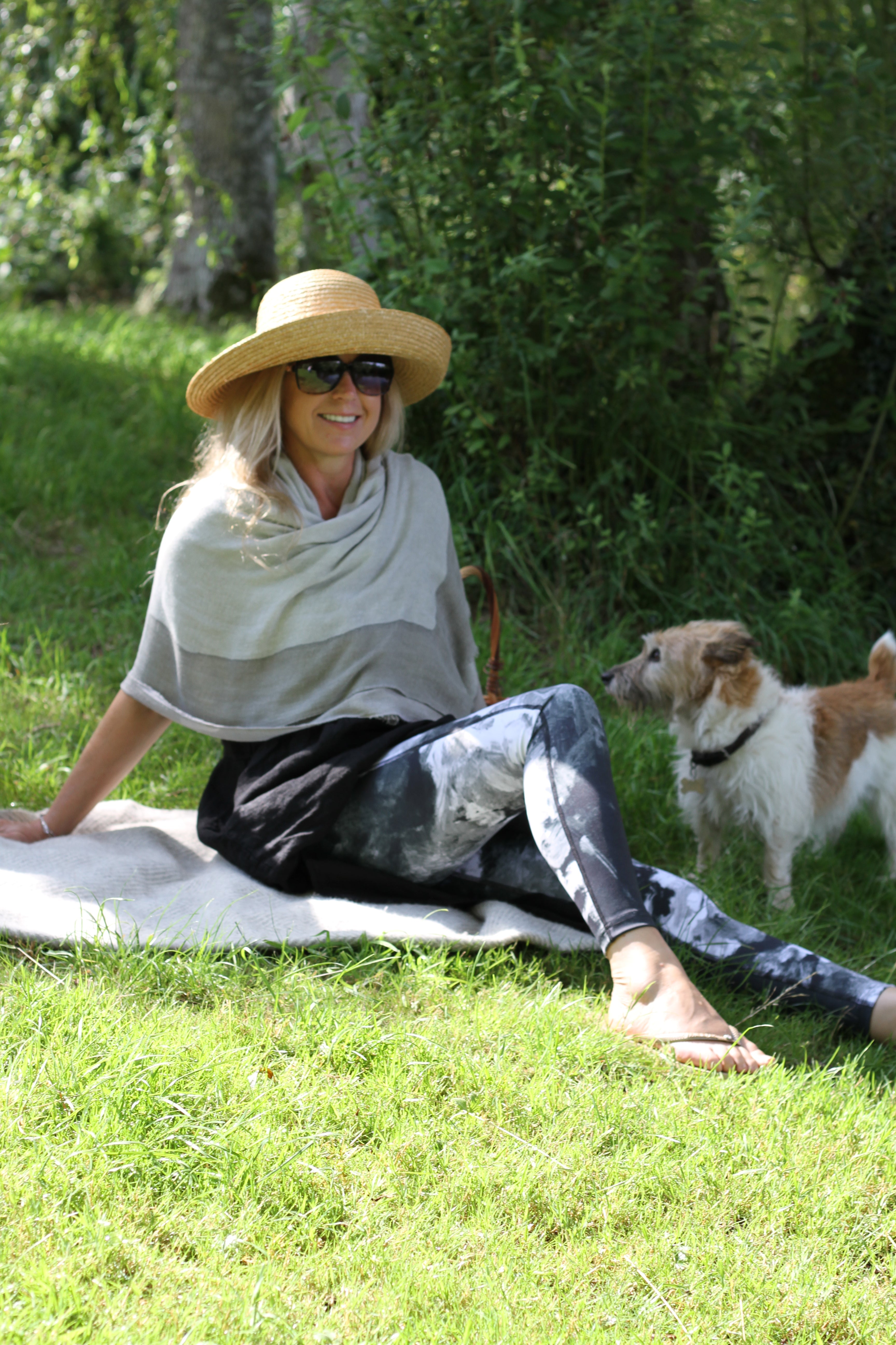 Long Leggings Black Orchid