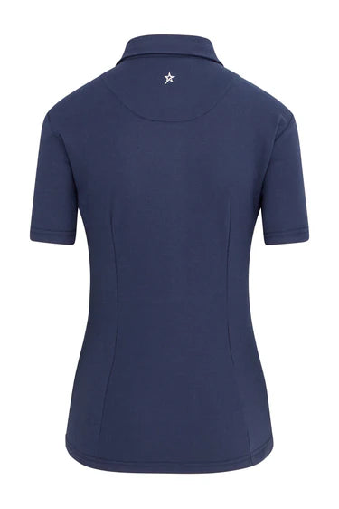 Swing Out Sister Mary Short Sleeve Shirt Navy