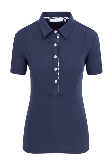 Swing Out Sister Mary Short Sleeve Shirt Navy