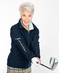 Women's Branded Soft Shell Jacket – Navy