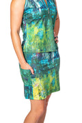 Women's A-Line Art Golf Skort - Pause & Reflect