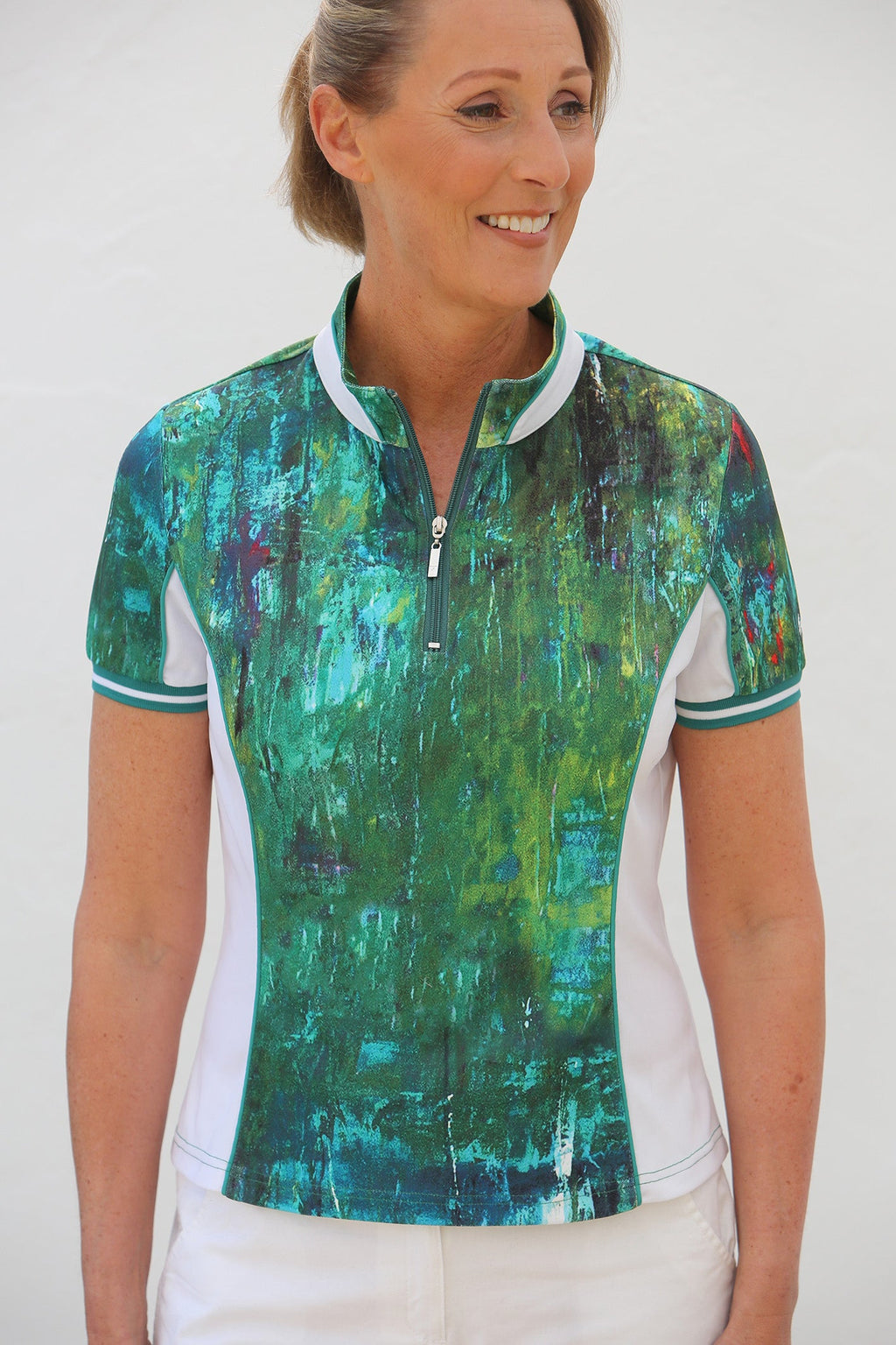 Short Sleeve Double Collar Golf Shirt Pause & Reflect