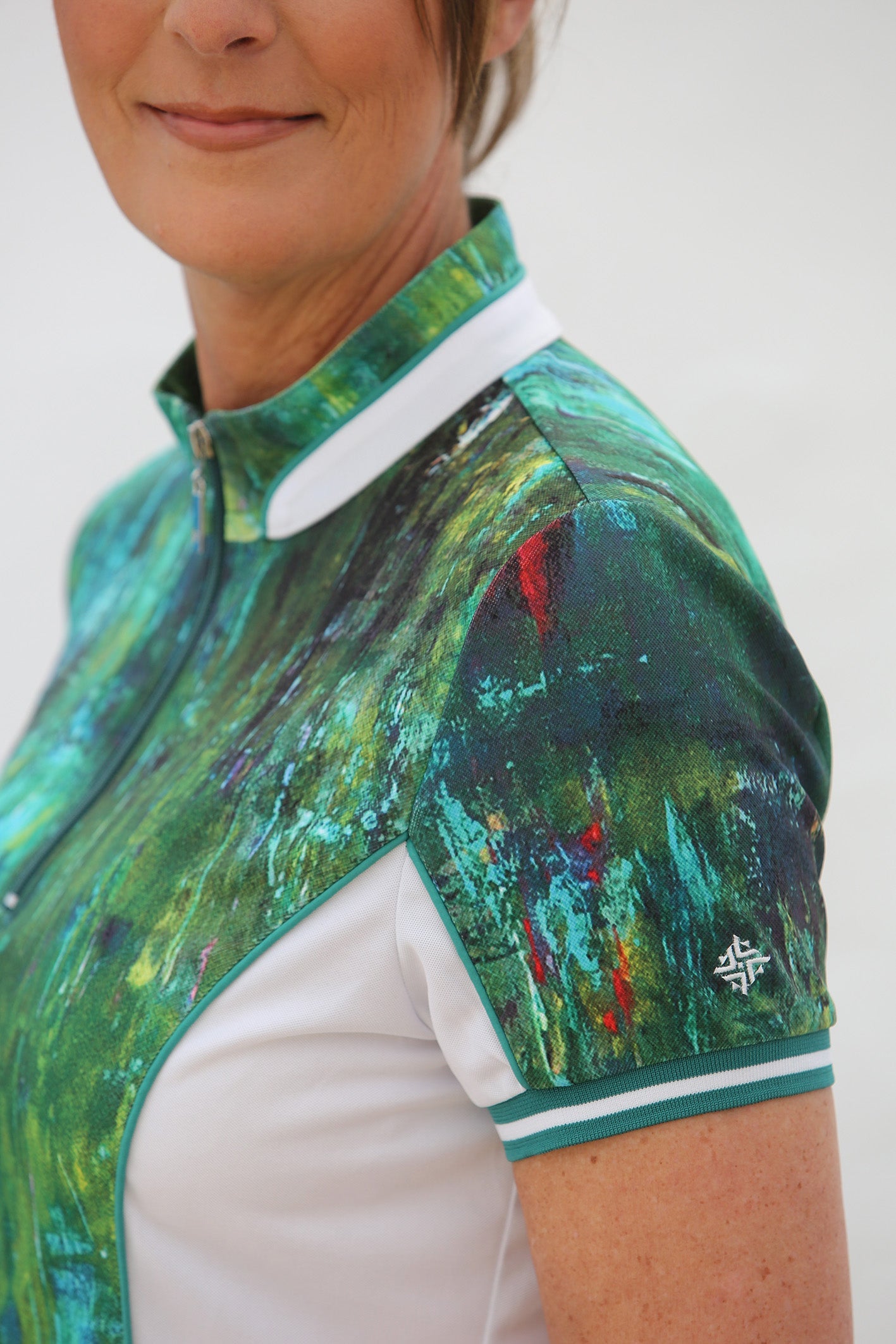 Short Sleeve Double Collar Golf Shirt Pause & Reflect