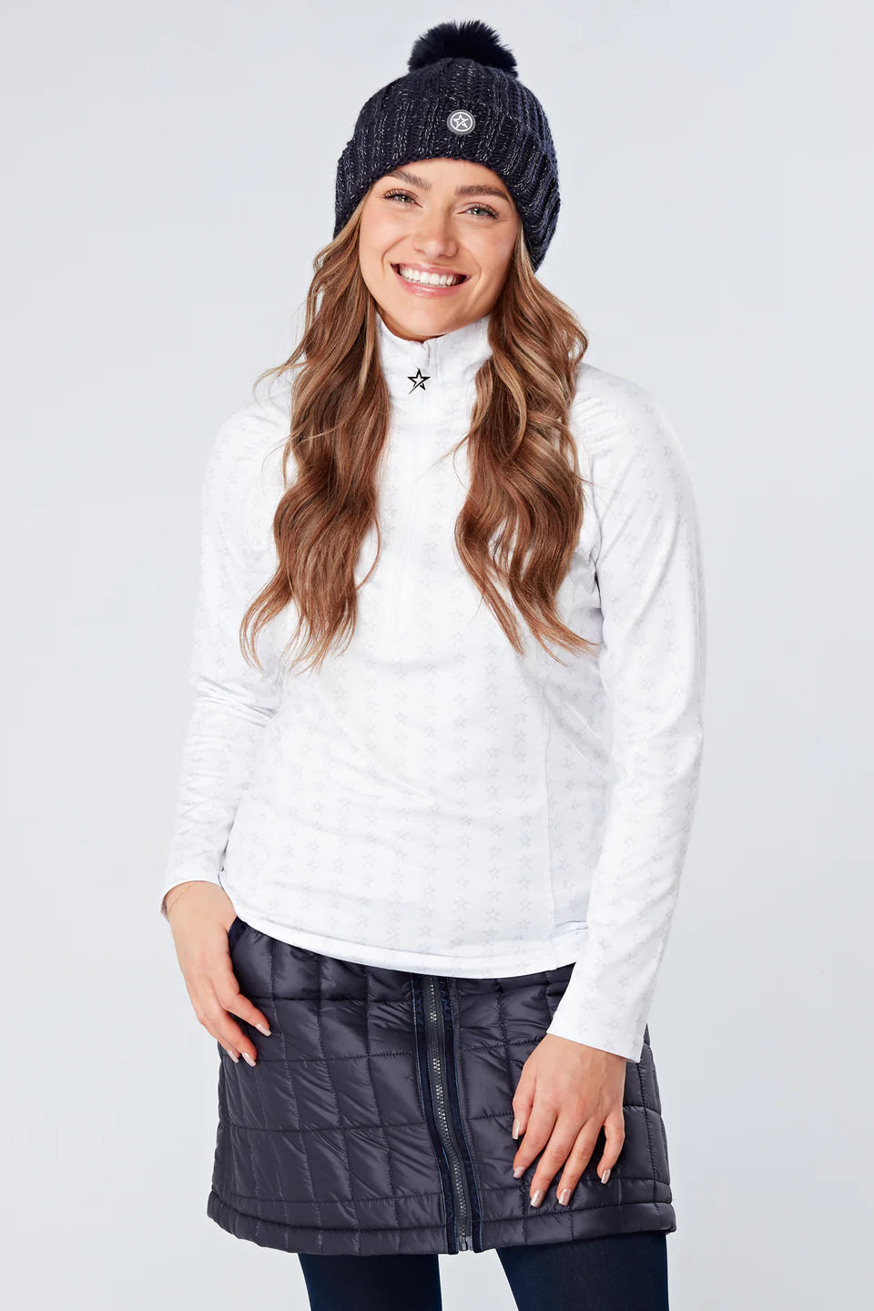 Swing Out Sister Hypatia Winter Skirt Navy