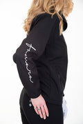 Women's Branded Soft Shell Jacket – Black