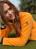 Swing Out Sister Frankie 1/4 Zip Fleece Orange Fizz